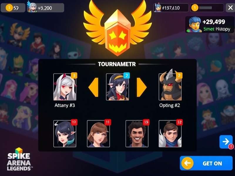 Spike Arena Legends Gameplay Screenshot